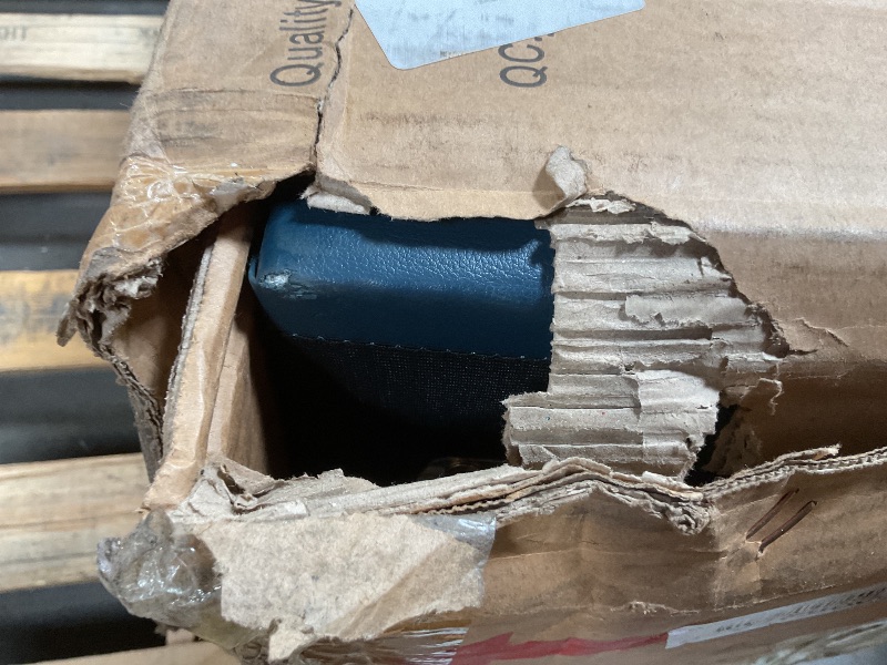 Photo 1 of **SELLING FOR PARTS AS PARTIAL SET **UbMelt Sectional Couch L Shaped Couch Comfy Futon Bed Upholstered Faux Leather 3 Pieces Living Room Furniture Sets with Ottoman and High Density Sponges for Living Room, Deep Blue