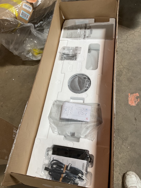 Photo 1 of **SPECS ON SCREEN COUNTED AS DAMAGE**Samsung 49" Odyssey OLED G9 (G95SC) Series Curved Smart Gaming Monitor w QD-OLED, 240Hz, 0.03ms, AMD Freestyle Premium Pro, G-Sync Compatible, Dual QHD, Neo Quantum Processor Pro, LS49CG954SNXZA