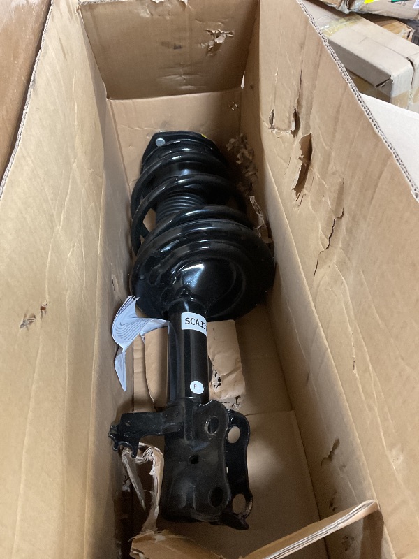 Photo 1 of *MISSING NUT SCREWS* TRQ Front Strut & Coil Spring Assembly Set Driver & Passenger Sides Compatible with 13-18 Toyota Avalon
