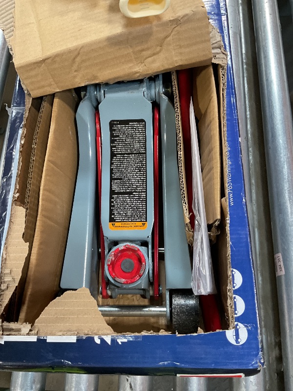 Photo 1 of ****FOR PARTS ONLY/LEAKING HYDRAULIC FLUID****** Pro-Lift F-767 Grey Low Profile Floor Jack - 2 Ton Capacity