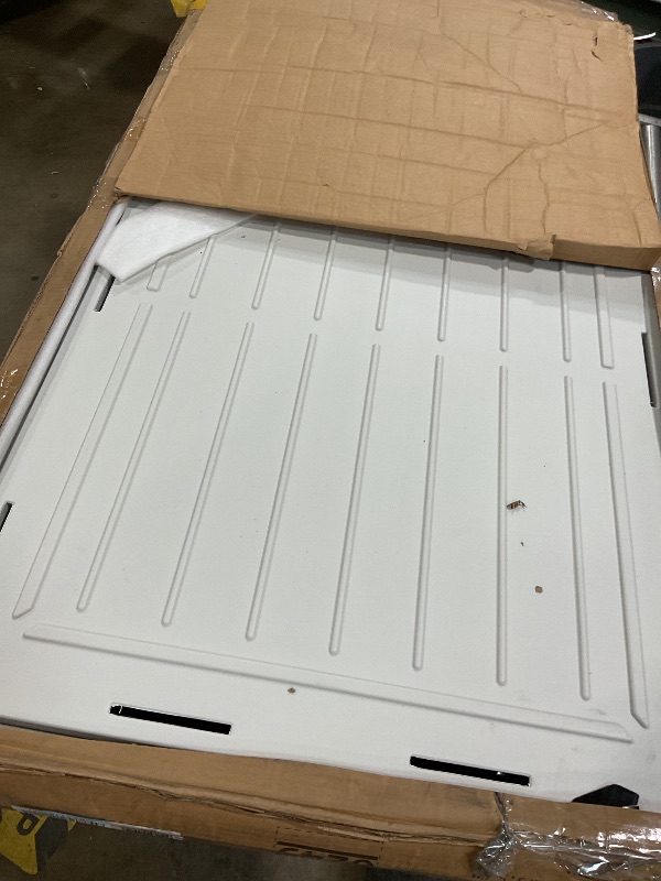 Photo 1 of ***MISSING ASSEMBLY PIECES*** YITAHOME 200 Gallon Extra Large Deck Box, Double-Wall Resin Outdoor Storage Box with Flexible Divider for Patio Cushions Pool Supplies Garden Tools, 990 lbs Load Capacity, Lockable (White)