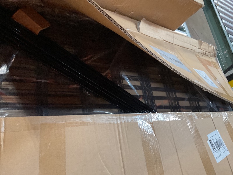 Photo 1 of 10 Panels Garden Fencing Animal Barrier with Lock, 40 in(H) X 24 ft(L) Dog Fence Outdoor for Yard Rustproof No Dig Decorative Tall Garden Fence Metal Wire Panel Border Rabbit Ground Stakes Fencing