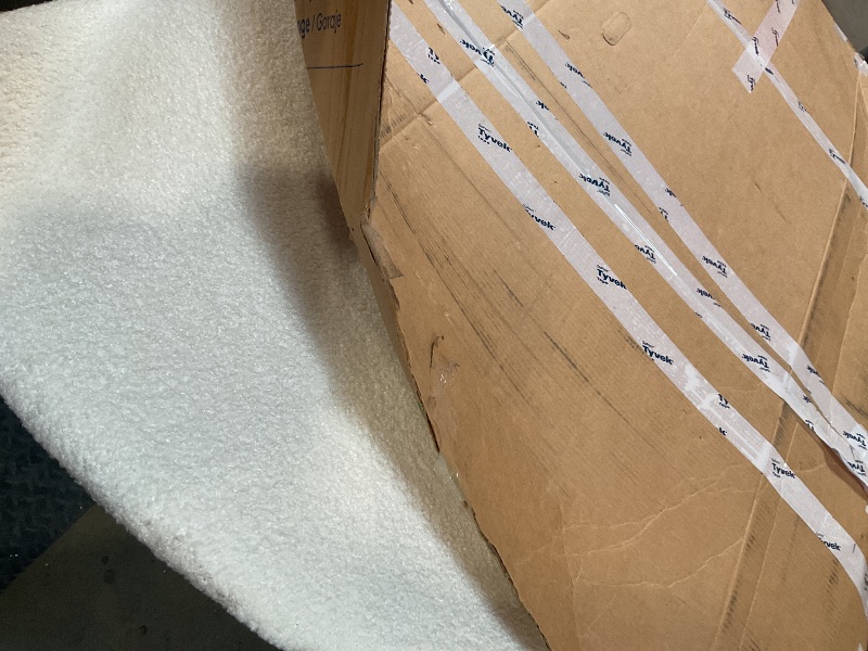 Photo 1 of ****DIRTY & STAINED MATERIAL*** Signature Design by Ashley Wistenpine Urban Upholstered Panel Headboard, Full, White & Pink