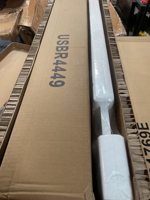 Photo 1 of **PARTIAL SETS** wonline 24" White Wall Mounted Bathroom Vanity Set Two Drawers Storage Cabinet with Ceramic Vessel Sink and Mirror Combo Chrome Faucet