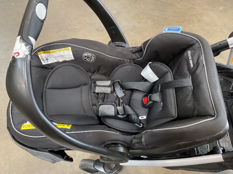 Photo 3 of *MISSING TODDLER SEAT* Graco Modes Nest2Grow Travel System, Ren with Expandable Double Stroller