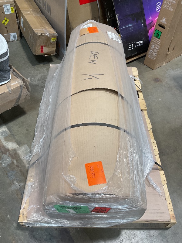Photo 1 of **FACTORY SEALED** Wearwell 414.1516x5x24BK Diamond-Plate SpongeCote UltraSoft Mat, 24' Length x 5' Width x 15/16" Thick, Black
