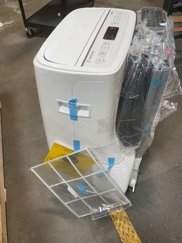 Photo 1 of *OUT OF BOX* LG 10000 BTU SACC(14000 ASHRAE) Portable Air Conditioners with Dual Inverter Cools 450 Sqft Ultra Quiet & Easy Install WiFi App Medium & Large Room Air Conditioner AC Unit Home White LP1022FVSM