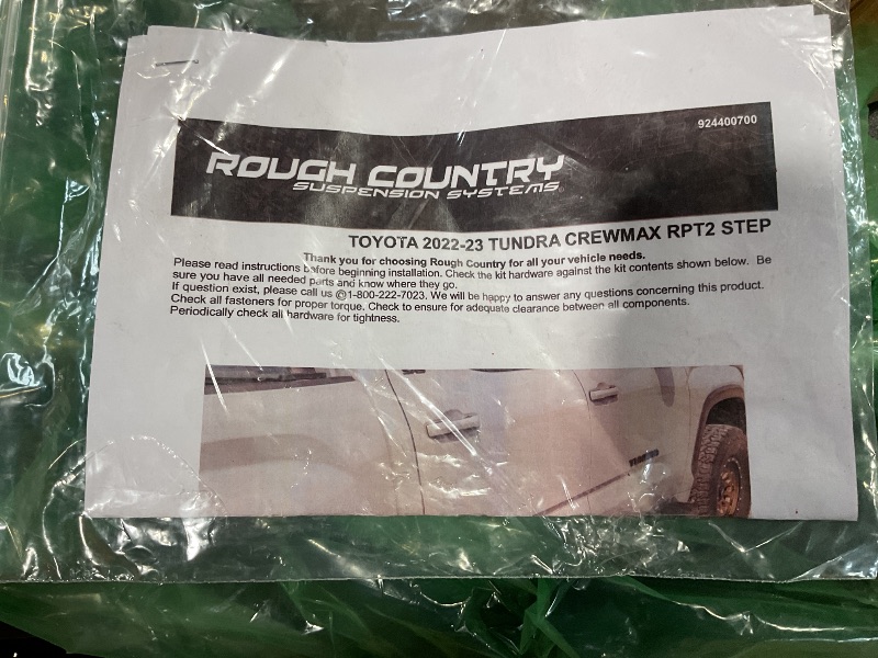 Photo 1 of *MOUNTING BRACKETS ONLY* Rough Country Toyota 2022-23 Tundra Crewmax RPT2 STEP