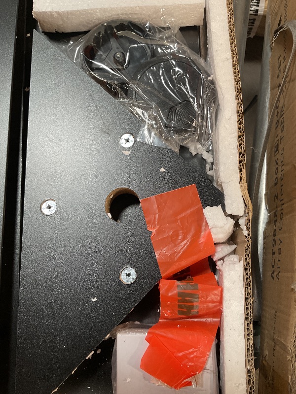 Photo 1 of Regency Conference Room Table, 8 ft, Cherry/Black