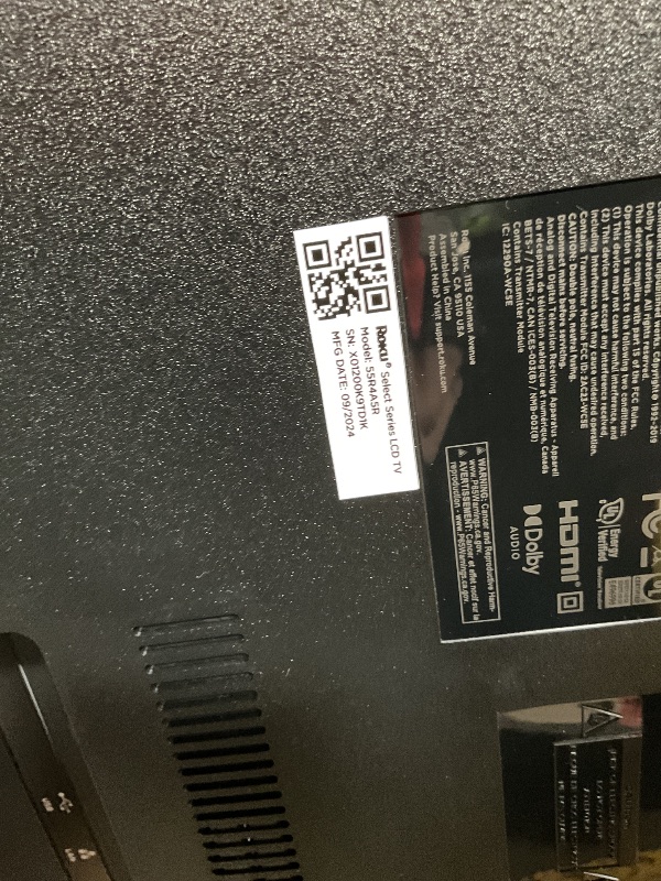 Photo 1 of Roku Smart TV – 55-Inch Select Series 4K HDR RokuTV with Roku Enhanced Voice Remote, Brilliant 4K Picture, Automatic Brightness, & Seamless Streaming – Live Local News, Sports, Family Entertainment