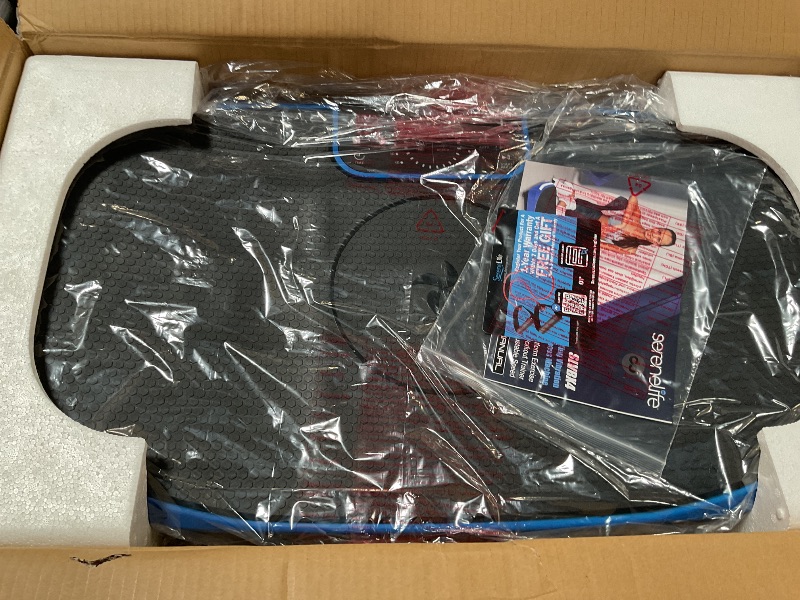 Photo 1 of SereneLifoHome Standing 4D Vibration Plate Exercise Machine-Vibrating Platform Exercise Passive Workout Trainer-Whole Body 3 Motor 4D Motion Technology-Weight Loss & Shaping Resistance Band - SLVBX4.5