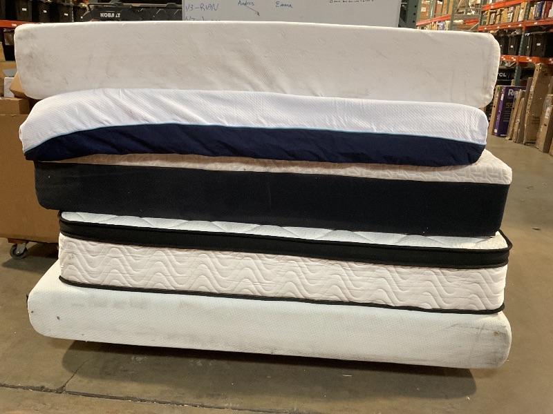 Photo 1 of **FINAL SALE/ NO RETURNS/ PALLET OF MATTRESSES QTY 5** 