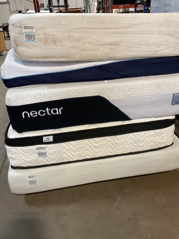 Photo 1 of **FINAL SALE/ NO RETURNS/ PALLET OF MATTRESSES QTY 5** 