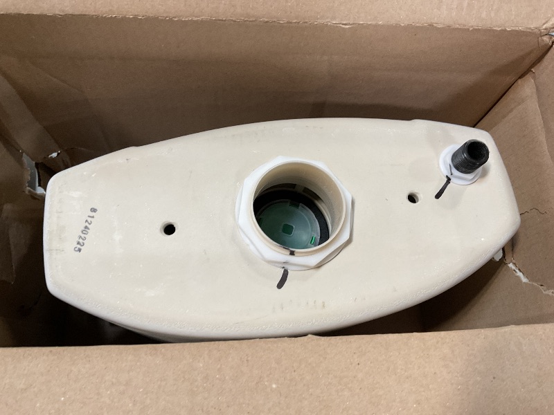 Photo 1 of * TANK ONLY*  TOTO CST454CEFRG#01 Drake II Two-Piece Elongated 1.28 GPF Universal Height Toilet with CEFIONTECTand Right-Hand Trip Lever, Cotton White
