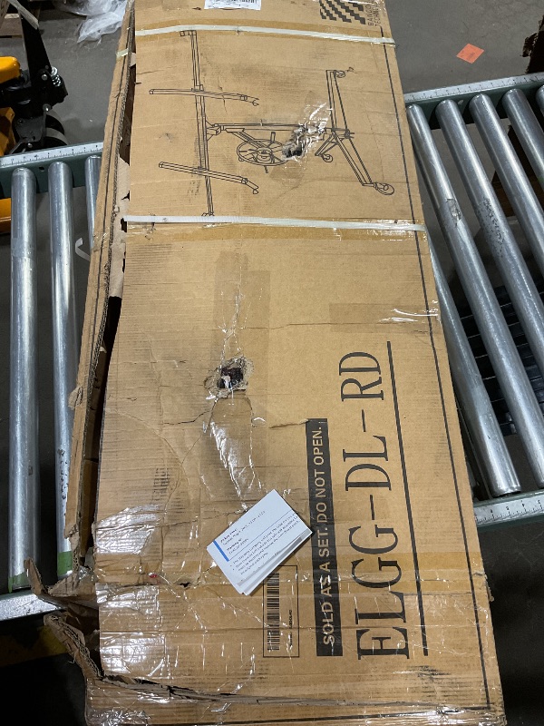 Photo 1 of 11FT Drywall Lift Panel Hoist Jack Lifter, 150LBS Heavy Duty Sheetrock Lift, Rolling Caster Wheels, Lockable Construction Tools, Adjustable Telescopic Arm, Red