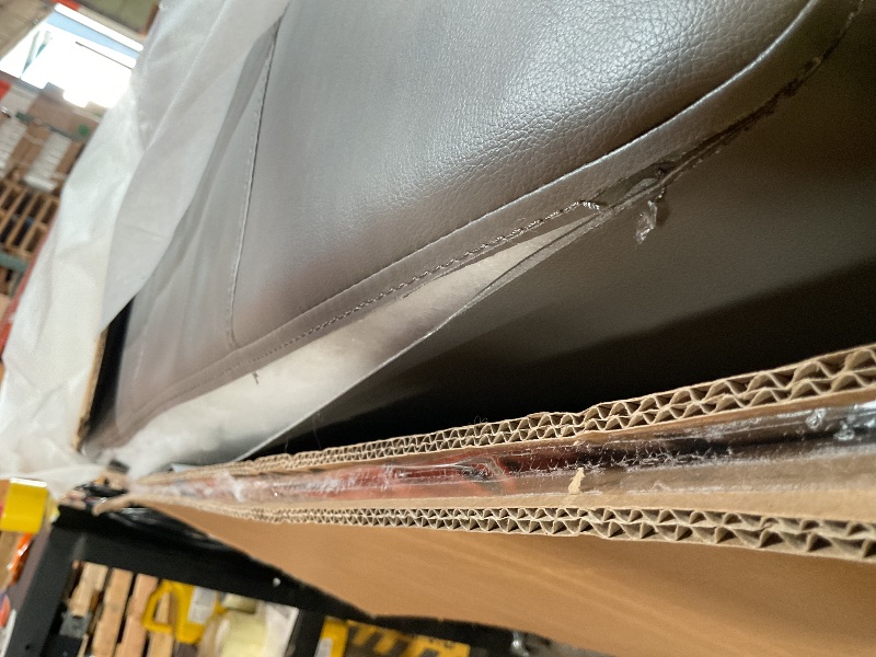 Photo 1 of *STOCK PHOTO FOR REFERENCE - DIFFERENT COLOR* Mid-Century Modern Upholstered Fabric Left-Arm Chaise Lounge