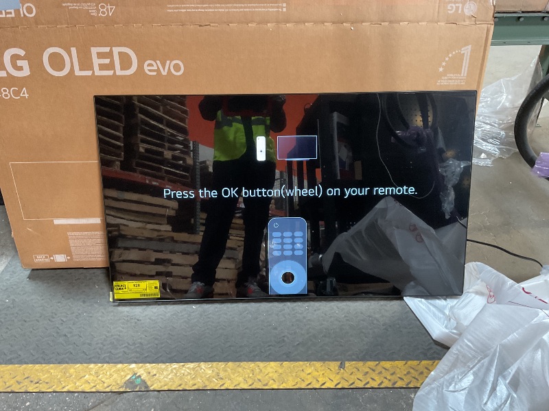 Photo 1 of LG 48-Inch Class OLED evo C4 Series Smart TV 4K Processor Flat Screen with Magic Remote AI-Powered with Alexa Built-in (OLED48C4PUA, 2024)