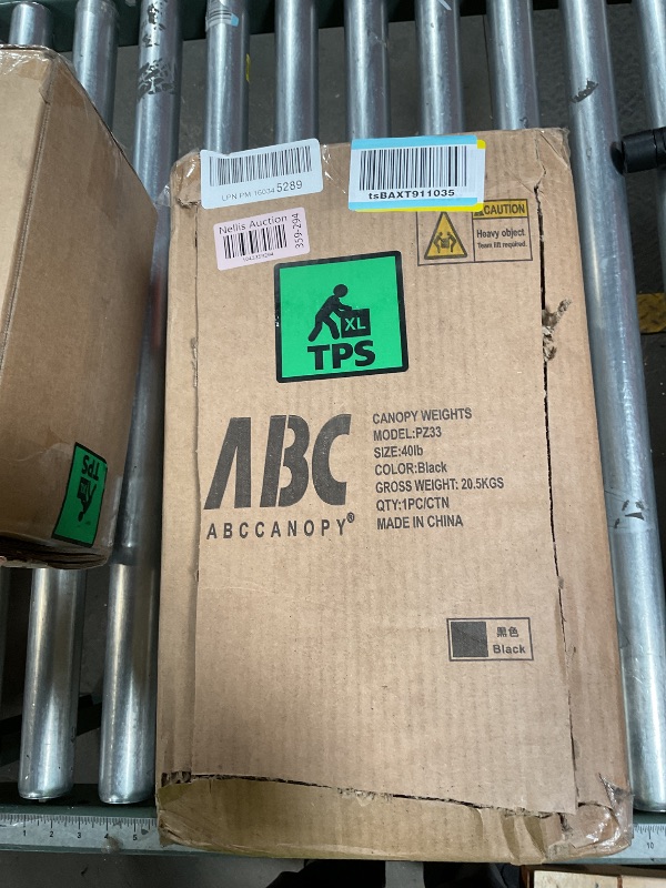 Photo 1 of ABCCANOPY Easy Canopy Weights with Lock Design for Wind Resistance, No Sliding, Stably Secure Tents, Canopies, and Umbrellas at Outdoor Events, 4Pack (40LB)