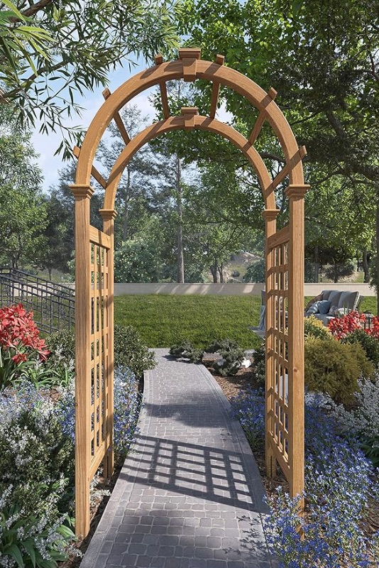 Photo 1 of Rosewood 47"W x 89"H Cedar Arbor