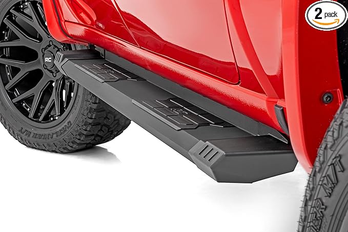 Photo 1 of *MISSING RUNNINGN BOARDS* Rough Country HD2 Aluminum Running Boards for Ram 1500 (2009-2018) 2500 (2010-2024) Quad Cab - 5" Wide Non-Slip Step, Easy Bolt-on Install

