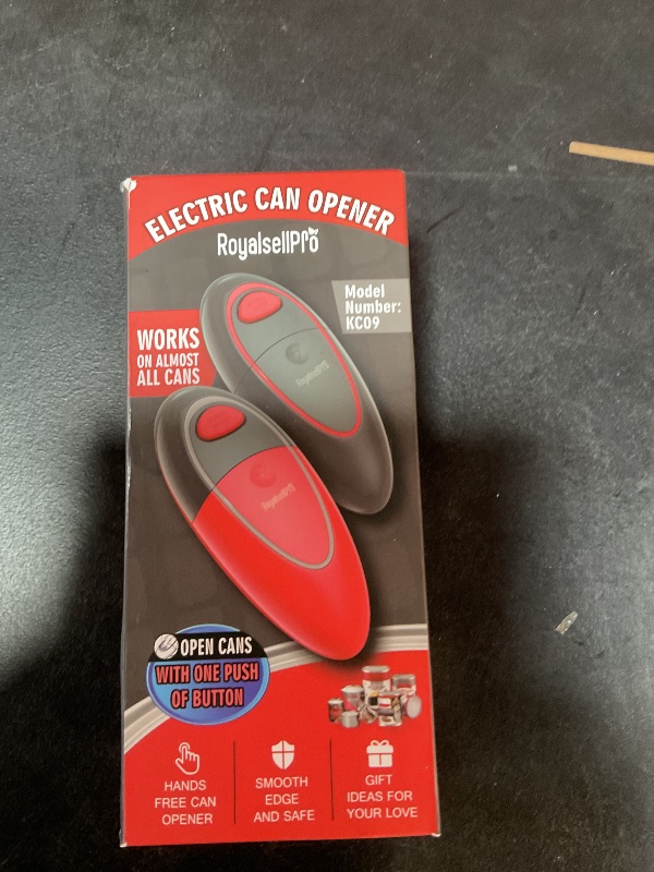 Photo 1 of One Touch Electric Can Opener Fits Almost All Can Sizes for Seniors with Arthritis, Hand Held Battery Operated Can Opener with Smooth Edge, Food Safe Kitchen Gadgets Automatic Can Opener for Kitchen