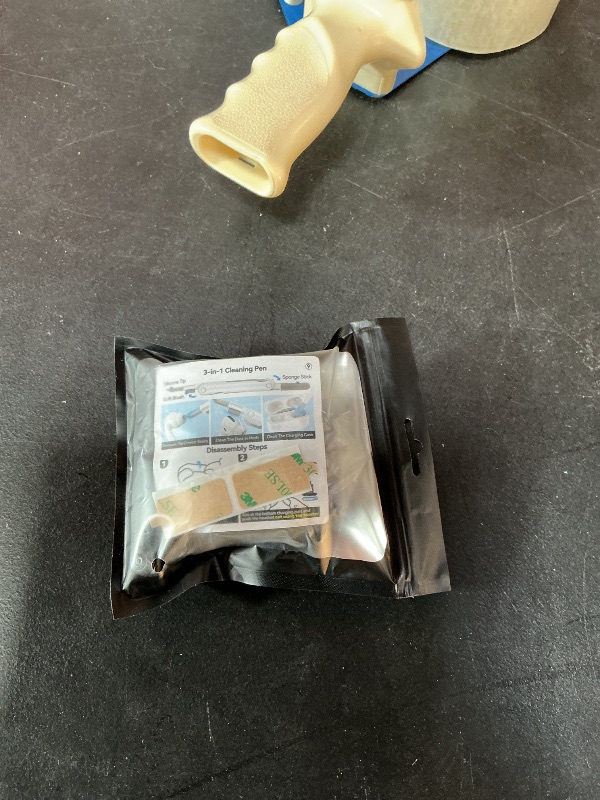 Photo 1 of *** FACTORY SEALED *** JOREMX for AirPods Pro 2nd/1st Case (2023/2022/2019) with Phone Stand,?with Automatic Snap Switch? Carbon Fiber Design Protection Cover with Cleaning Pen,Blue