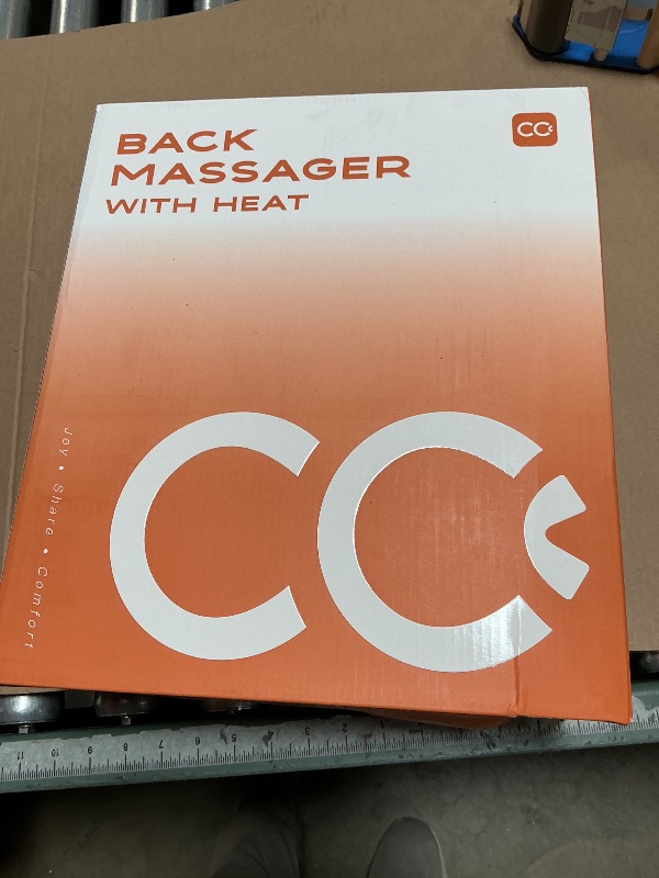 Photo 1 of ***FOR PARTS / HAS DEFECT FROM HEAVY USAGE** COPYJOY Back Massager with Heat, Neck Massager for Pain Relief Deep Tissue 3D Shiatsu Kneading Electric Massage Pillow for Whole Body Relaxation, Home, Car, Office Use, Gifts for Mom, Dad, Women, Men