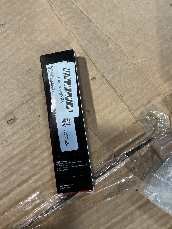 Photo 1 of Wireless Presenter, Hyperlink Volume Control Presentation Clicker RF 2.4GHz USB PowerPoint Clicker Presentation Remote Control Pointer Slide Advancer (Black)