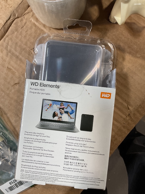 Photo 1 of **LOCKED** WD 2TB Silver My Passport Ultra Metal Edition Portable External Hard Drive - USB 3.0 - WDBEZW0020BSL-NESN