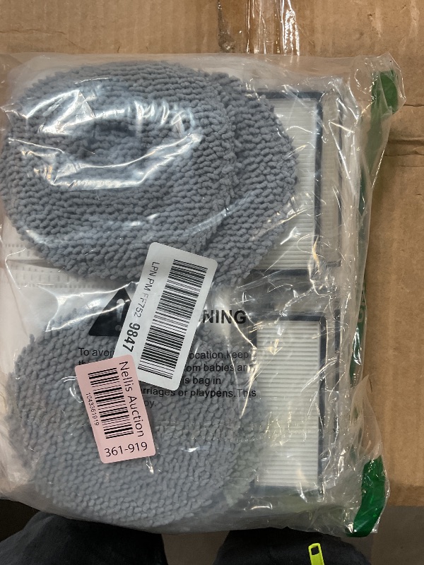 Photo 1 of (23 Pack) Qrevo Master Replacement Parts Compatible with Roborock Qrevo Master/Qrevo Slim Robot Vacuum, 2 Roller Brushes, 6 Side Brushes, 7 Dust Bags, 4 HEPA Filters, 4 Mop Pads, Accessories Kit