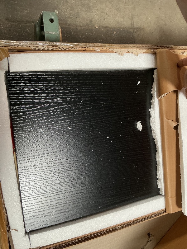 Photo 1 of ***PARTS ONLY***NON FUNCTIONAL***
Rolanstar TV Stand with Power Outlet, Floating TV Stand with RGB Lights, 47.2" Wall Mounted TV Shelf, Black Media Console with Storage Shelf, Entertainment Under TV for Living Room, Bedroom