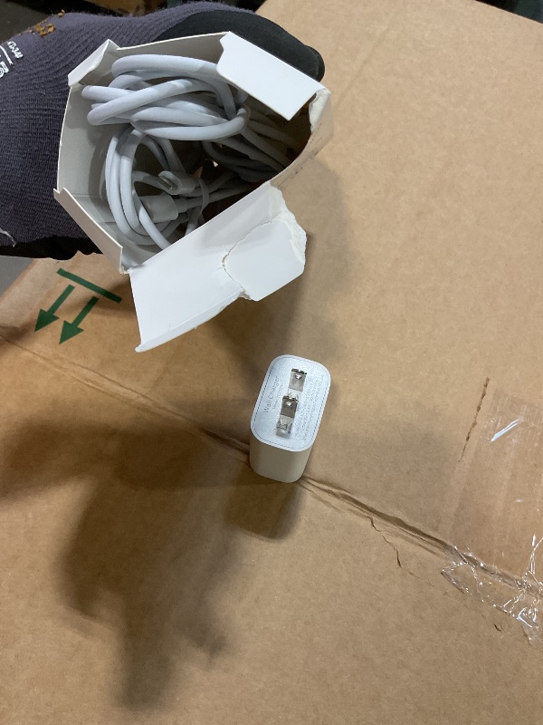 Photo 1 of **MISSING ONE PLUG**iPhone Fast Charger, iPhone Charger Fast Charging 2Pack PD 6FT Type C Quick USB C to Lightning Cable Cord Fast Charger iPhoneUSB C Wall Block Plug for iPhone14 13 12 11 Pro Max XR XS X, iPad, AirPods