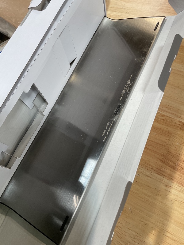 Photo 1 of ** color is black. Keyboard only. **seenda Wireless Keyboard and Mouse Combo, Rechargeable Quiet Keyboard Mouse, Sleek and Ultra Thin Design, Full-Size with Number Pad for Windows, Laptop, PC, Notebook, Desktop- Silver and White