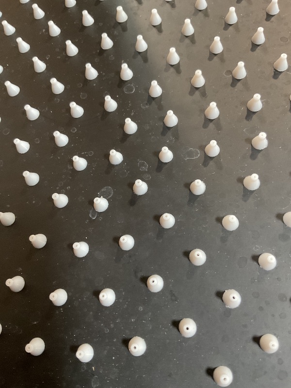 Photo 1 of ***CHIPPED***NearMoon Rain Shower Head, Ultra-Thin Design-Pressure Boosting, Awesome Some Experience, High Flow Stainless Steel Rainfall Head (10 Inch, Matte Black)