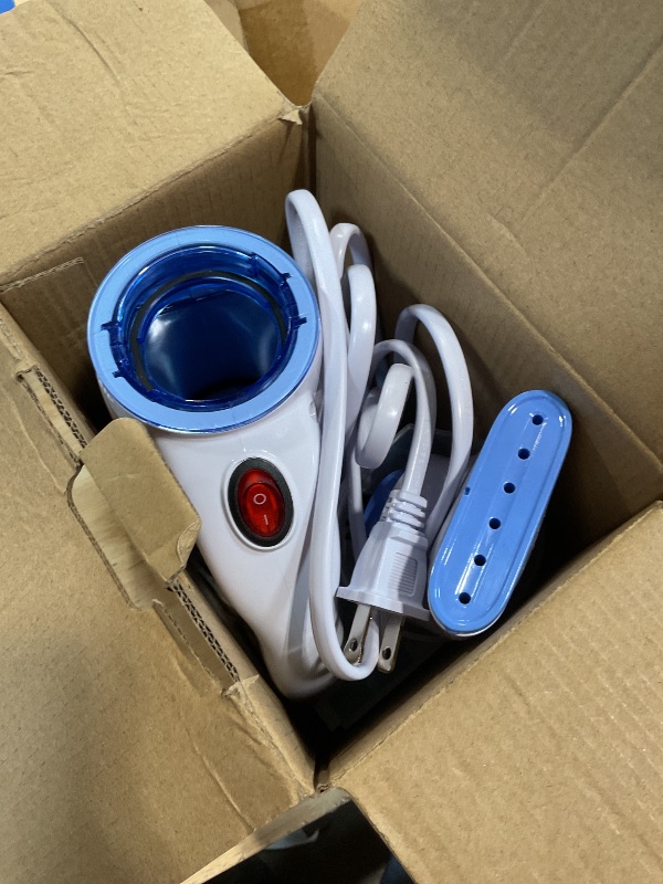 Photo 1 of ***HEAVILY USED /DISCOLORATION***OGHom Steamer for Clothes, Handheld Clothing Steamer for Garment, 240ml Big Capacity 700W Portable Travel Steam Iron (Blue)