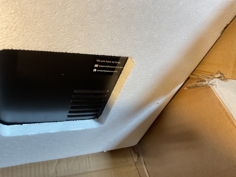 Photo 1 of ***FOR PARTS/ MISSING PIECES*** Nugget Ice Maker 44lbs/Day Countertop Ice Maker, Ice Makers with Self-Cleaning & Timer, One-Click Operation, Chewable Ice Pebble Ice Maker Machine with Scoop&Basket for Home/Kitchen/Office