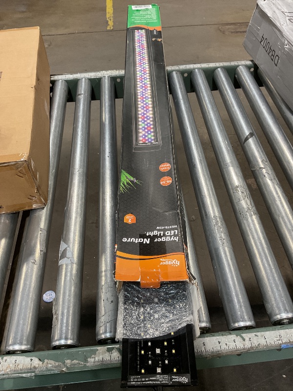 Photo 1 of ***CORD IS BROKE*** 
hygger Advanced LED Aquarium Light with Timer, 24/7 Lighting Cycle & DIY Mode, Full Spectrum Fish Tank Light for 48-54 in Freshwater Planted Tank