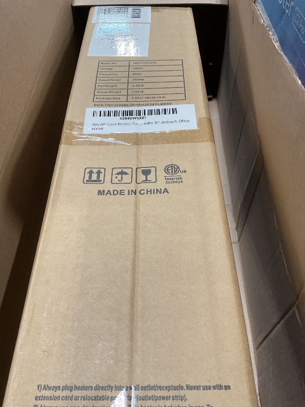 Photo 1 of ***MISSING BASE***
KEGIAN Space Heater Large Room, 32" Electric Heaters for Indoor Use with Thermostat, 120° Oscillation, Remote, 24H Timer, Eco Mode, PTC Ceramic, 25dB Quiet, Portable Tower Heater for Bedroom, Office