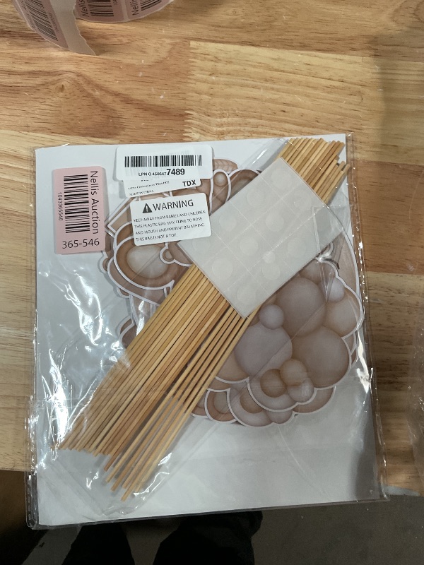 Photo 1 of 16Pcs We Can Bearly Wait Centerpieces for Baby Shower Decorations Bear Baby Shower for Boys Birthday Party Supplies (brown)