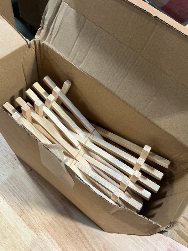 Photo 1 of 24 Pack Mini Wood Display Easel (8 Inch)