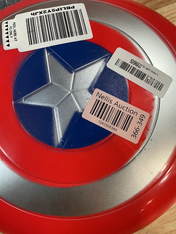 Photo 1 of ***WARPED***12.6 inch Captain Shield Children's Costume Props Halloween Cosplay Children's Party Birthday Gift