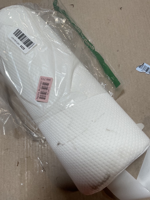 Photo 1 of *** DIRT MARKSEverlasting Comfort Under Knee Pillow for Back Sleeping - Memory Foam Half Moon Leg Bolster Pillow for Back Pain, Thoracic Support