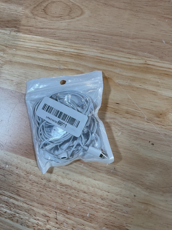 Photo 1 of 2Pack Wired Headphones for iPhone Ear buds with Lightning Connector(Built-in Microphone & Volume Control) Earbuds for iPhone 14/13/12/11/XR/XS/X/8/7/Pro/Pro Max?Official Certified Earphones?-Plug&Play