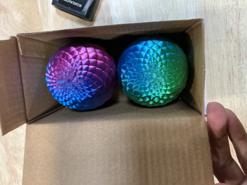 Photo 1 of 2 Pack Dragon Eggs with Dragon Inside, Dragon Egg Fidget Toy, 3D Dragon Eggs with Dragon Inside, Mystery Dragon Egg, 3D Printed Dragon Egg, Stocking Easter Basket Stuffers