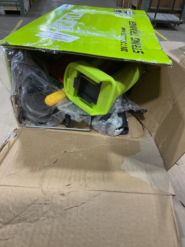 Photo 1 of 21V String Trimmer Cordless with 2x3.0Ah Battery and Charger, 12 Inch Battery Power Weed Eater String, Electric Weed Wacker, 2 In 1 Trimmer & Edger Lawn Tool Grass Cutter with 8 Lines for Garden, Yard