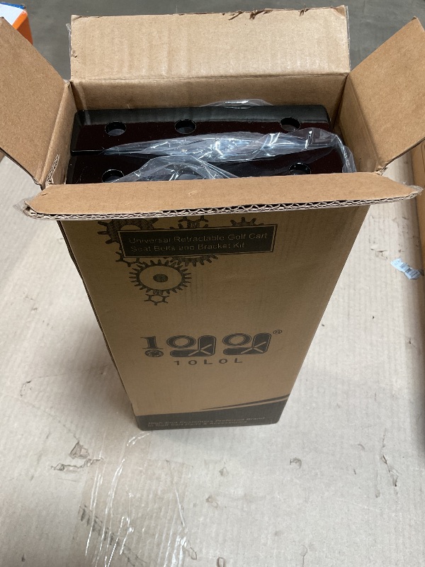 Photo 1 of 10L0L 2-Point Golf Cart Seat Belts, 42" Retractable Belts with Bracket Street-Legal Upgrades Fits Most (2+2) /(4+2) Passenger for Yamaha EZGO TXT Club Car DS Golf Carts Front/Rear Seat