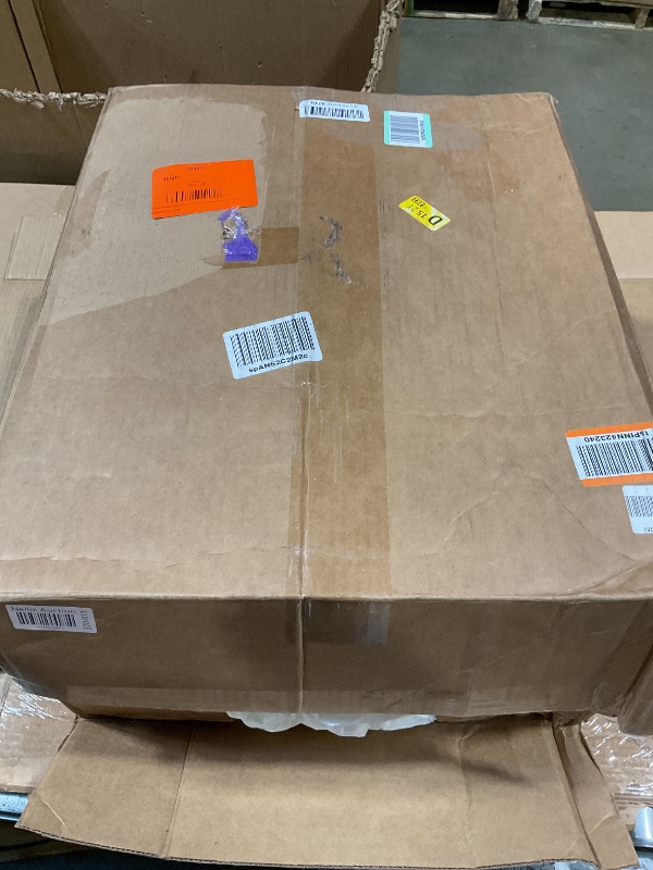 Photo 1 of ***FOR PARTS ONLY MISSING ASSEMBLY PIECES** HOLMES 16" Outdoor Misting Stand Fan, Hose Connection, 3 Speeds, 3 Micro-Mist Levels, 80° Oscillation, Adjustable Height, 25° Head Tilt, GFCI Plug, Black