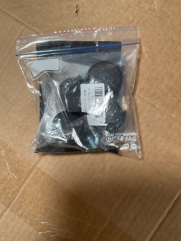 Photo 1 of 4 PCS Swivel Caster Wheels Compatible with Sterilite 3 Drawer Cart, 1.5 Inch Wheels Replacement, M6 Circlip Stem Caster Wheel, 360 Degree Rotatory, Easy to Install, Replacement Casters for Drawer Cart