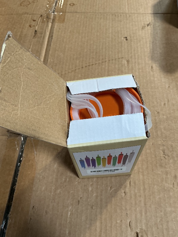 View 2 of 10 Pack Plastic Wide Mouth Mason Jar Lids for Ball, Kerr and More - Multicolor Storage Caps for Mason Jars, Canning Jars - Leak-Proof, Dishwasher Safe & Food Grade