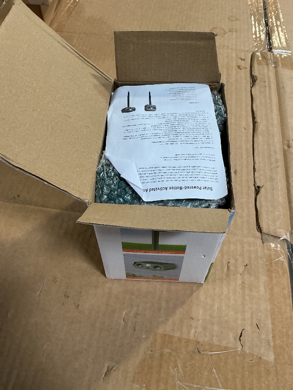 Photo 1 of 2 Pack 2026 Ultrasonic Animal Repellent Outdoor Cat Repellent Devices Solar Animal Repeller Motion Activated Deterrent to Scare Deer Squirrel Rabbit Raccoon Skunk for Yard Lawn Outdoor